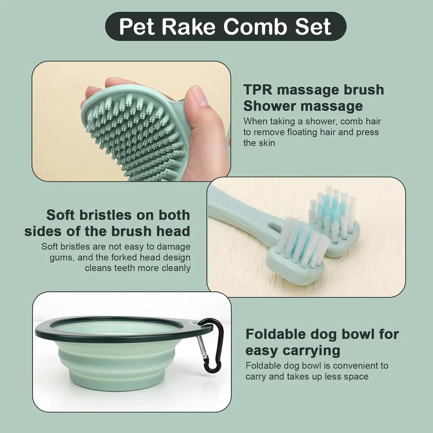 Premium Pet grooming kit