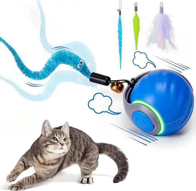 Interactive Cat Chase Ball