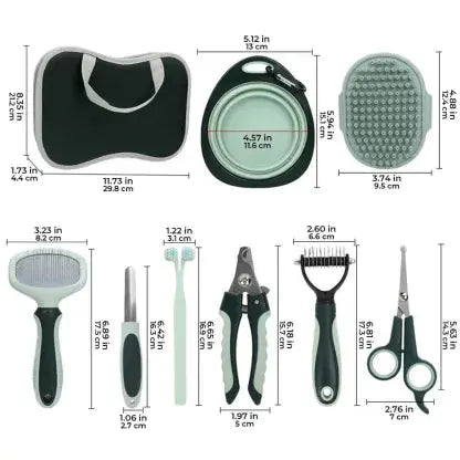Premium Pet grooming kit